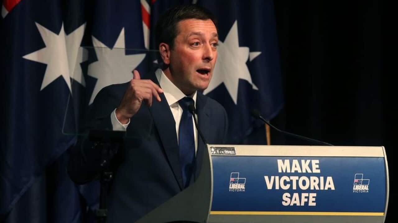 Victorian Opposition Leader Matthew Guy.