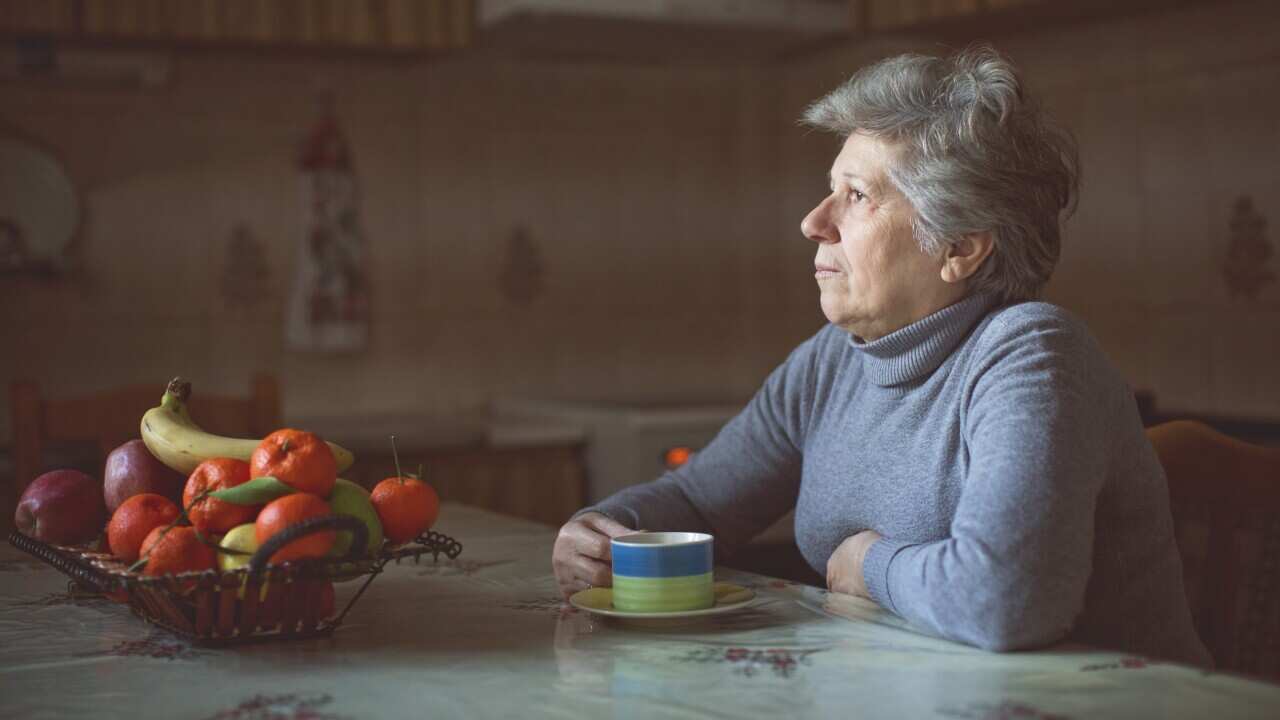 Portrait of a senior woman