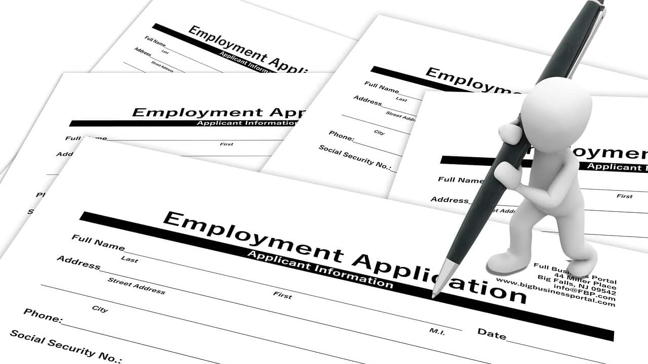 Job application Australia
