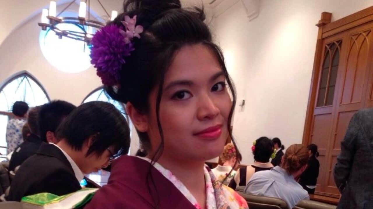 Kania Arini Sukotjo at Keio University in Tokyo – Aug 2014.