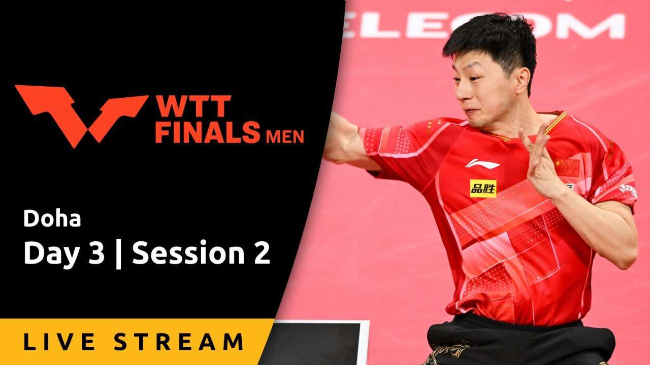 Singles & Doubles Finals - Day 3, Session 2 - Live Stream - WTT Finals Men, Doha