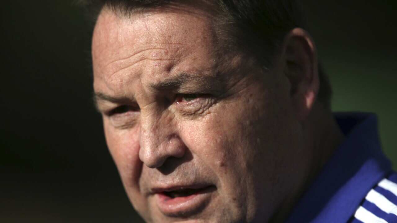 New Zealand rugby union head coach Steve Hansen