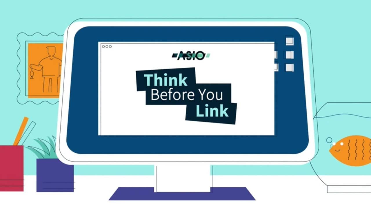 Screenshot from ASIO awareness campaign