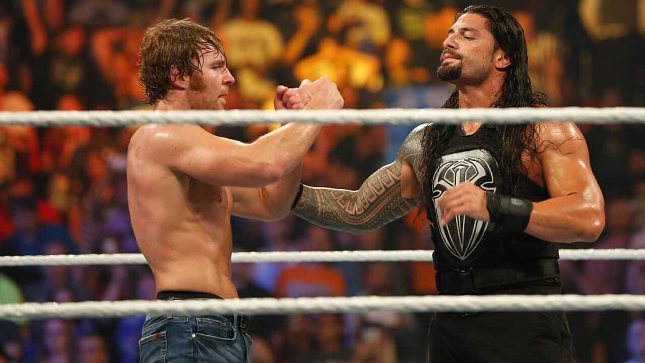  Dean Ambrose and Roman Reigns
