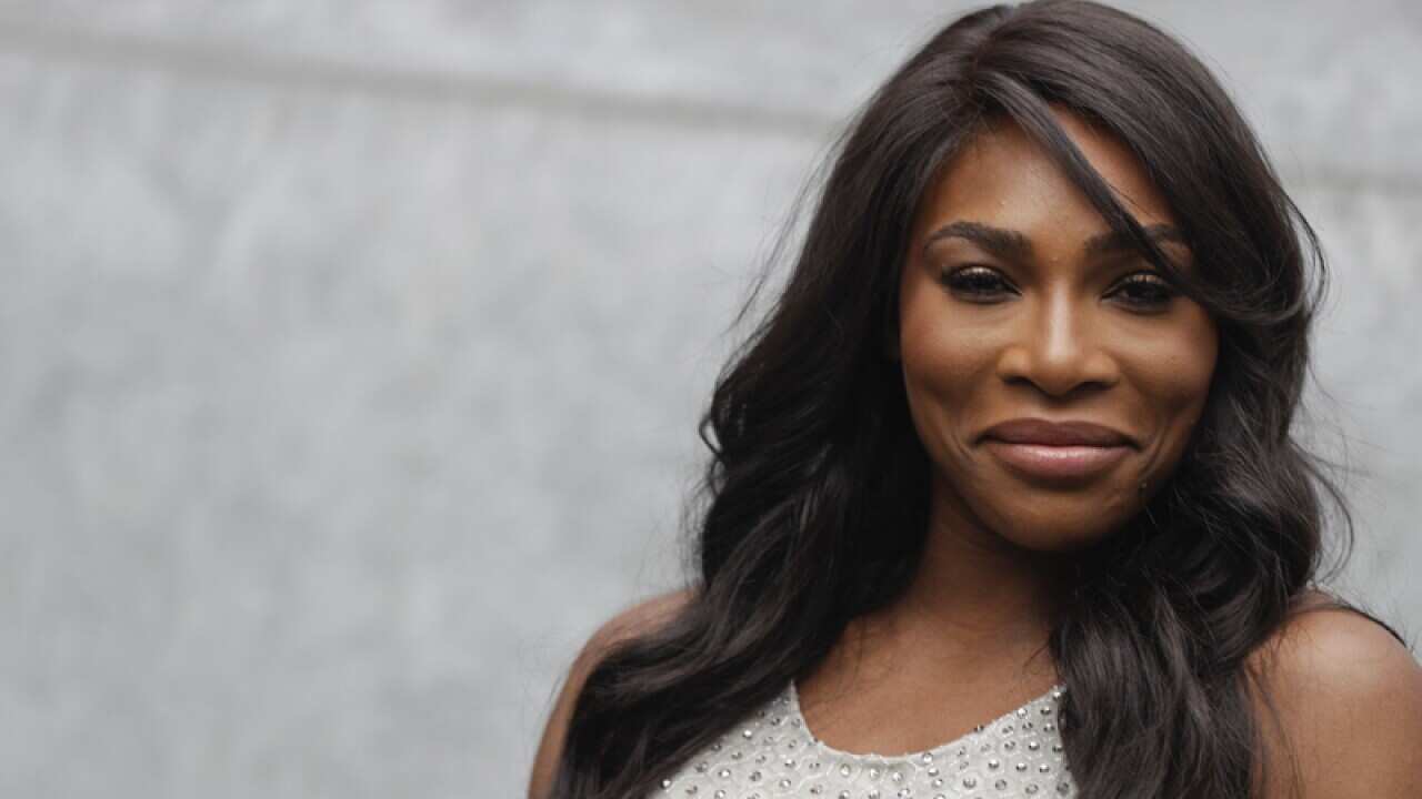 U.S. tennis star Serena Williams