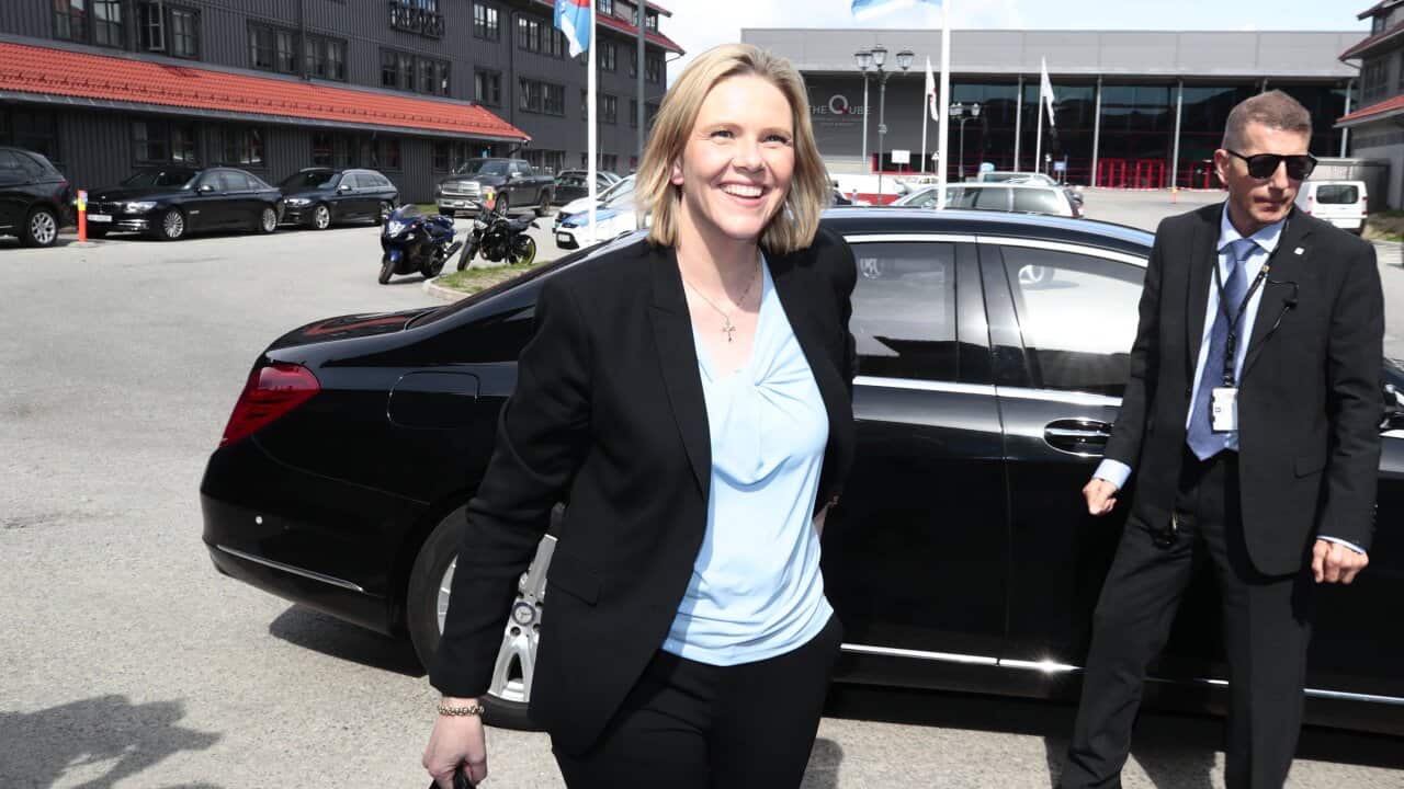 Newly-appointed Norwegian Senior and Public Health Minister Sylvi Listhaug