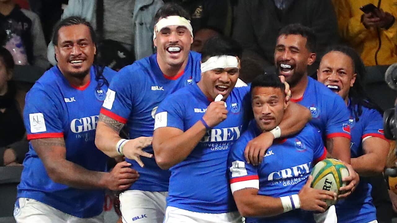RUGBY WALLABIES SAMOA