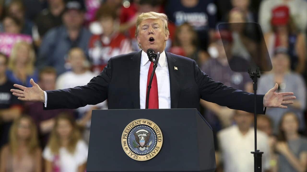 President Donald Trump on June 20.