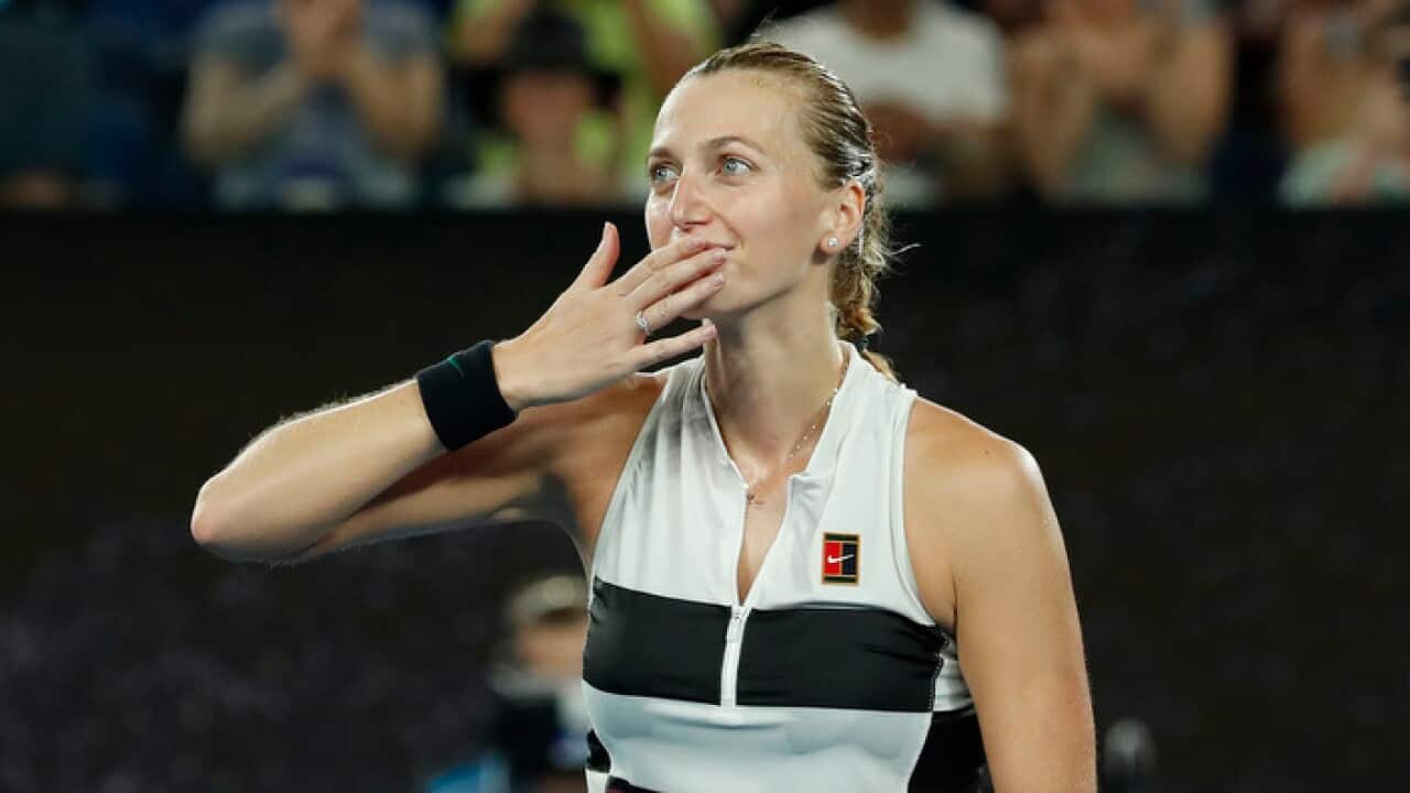 Petra Kvitova of Czech Republic
