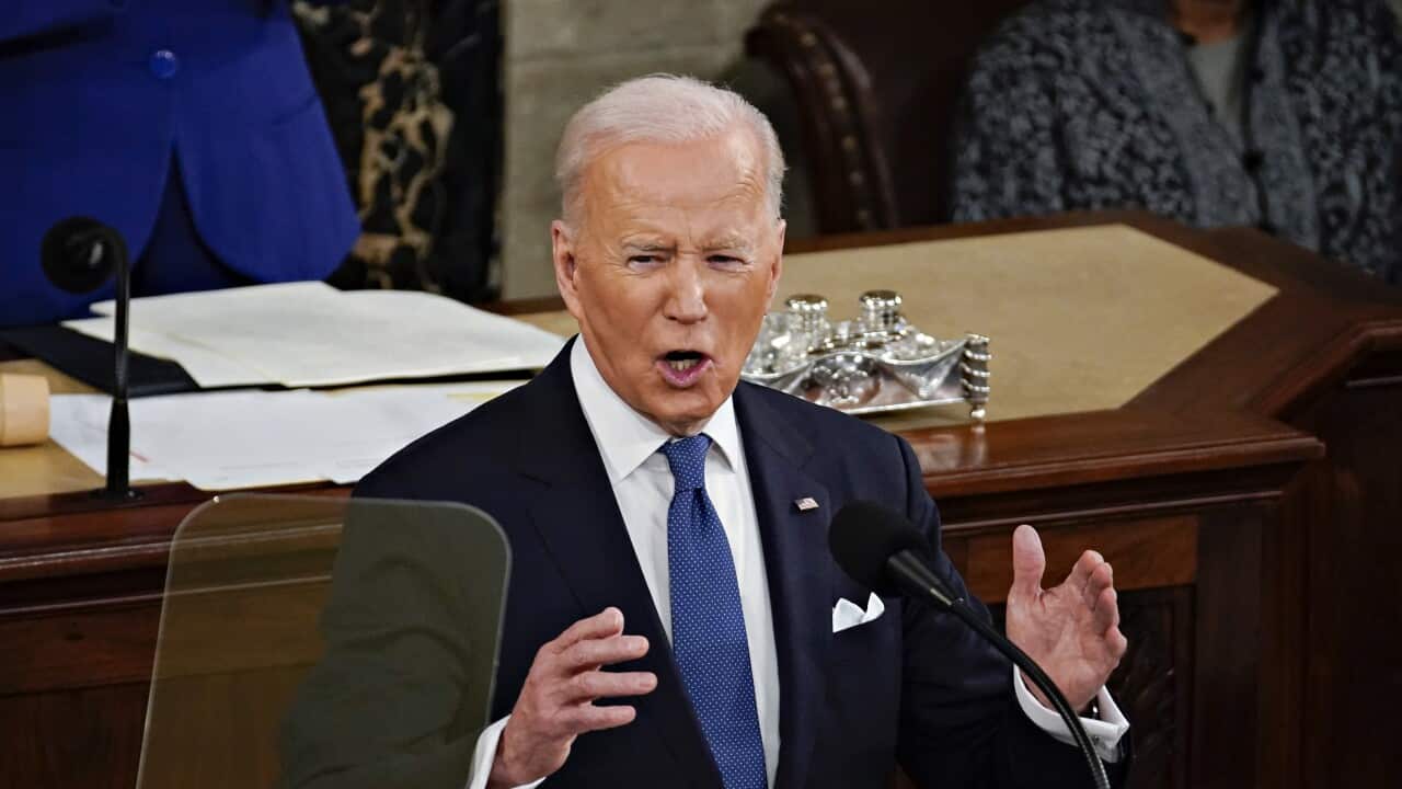 President Biden Delivers His First State Of The Union Address To Joint Session Of Congress