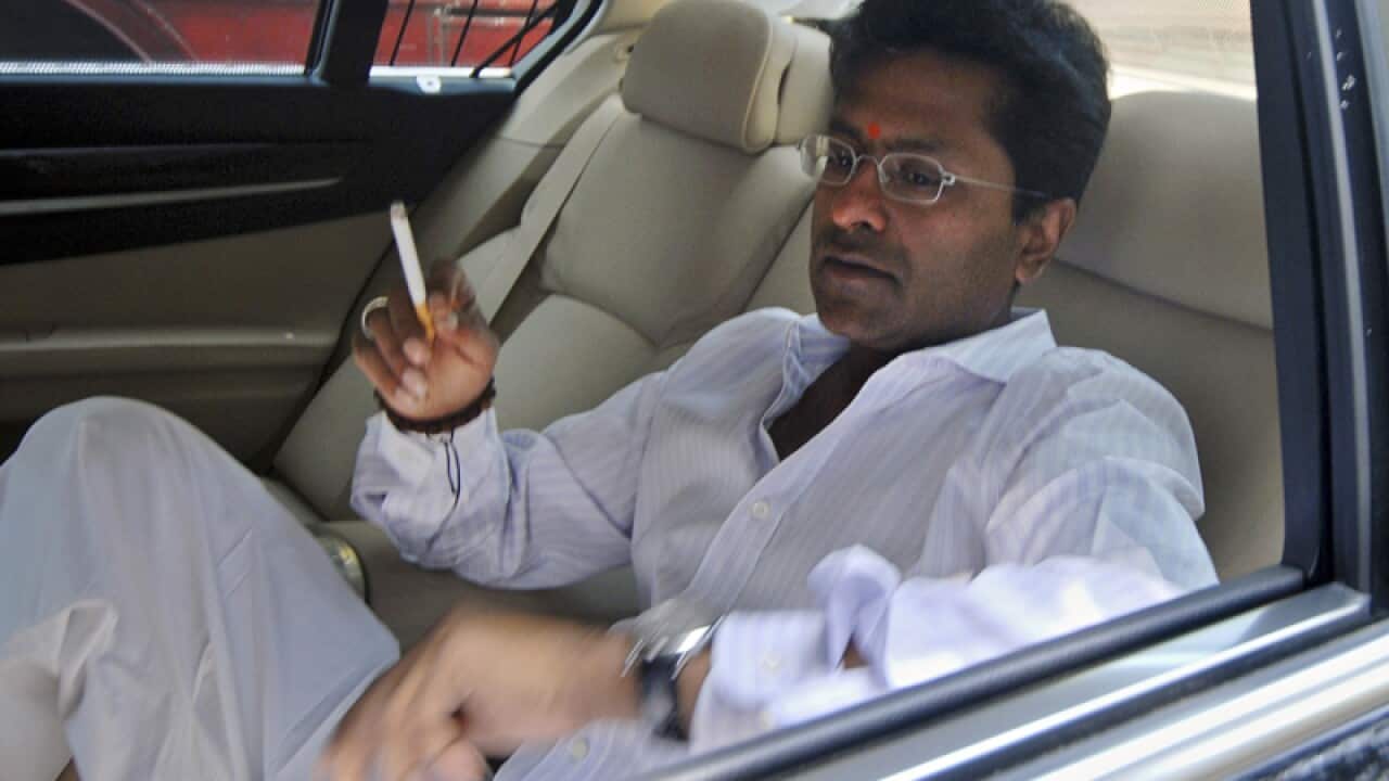 Former Indian Premier League chief Lalit Modi