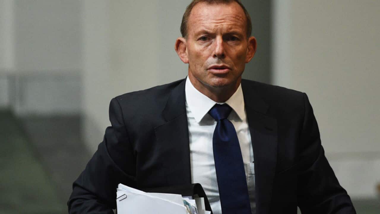 Former prime minister Tony Abbott