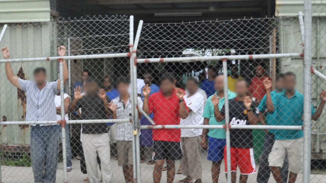 Manus Island detainees.