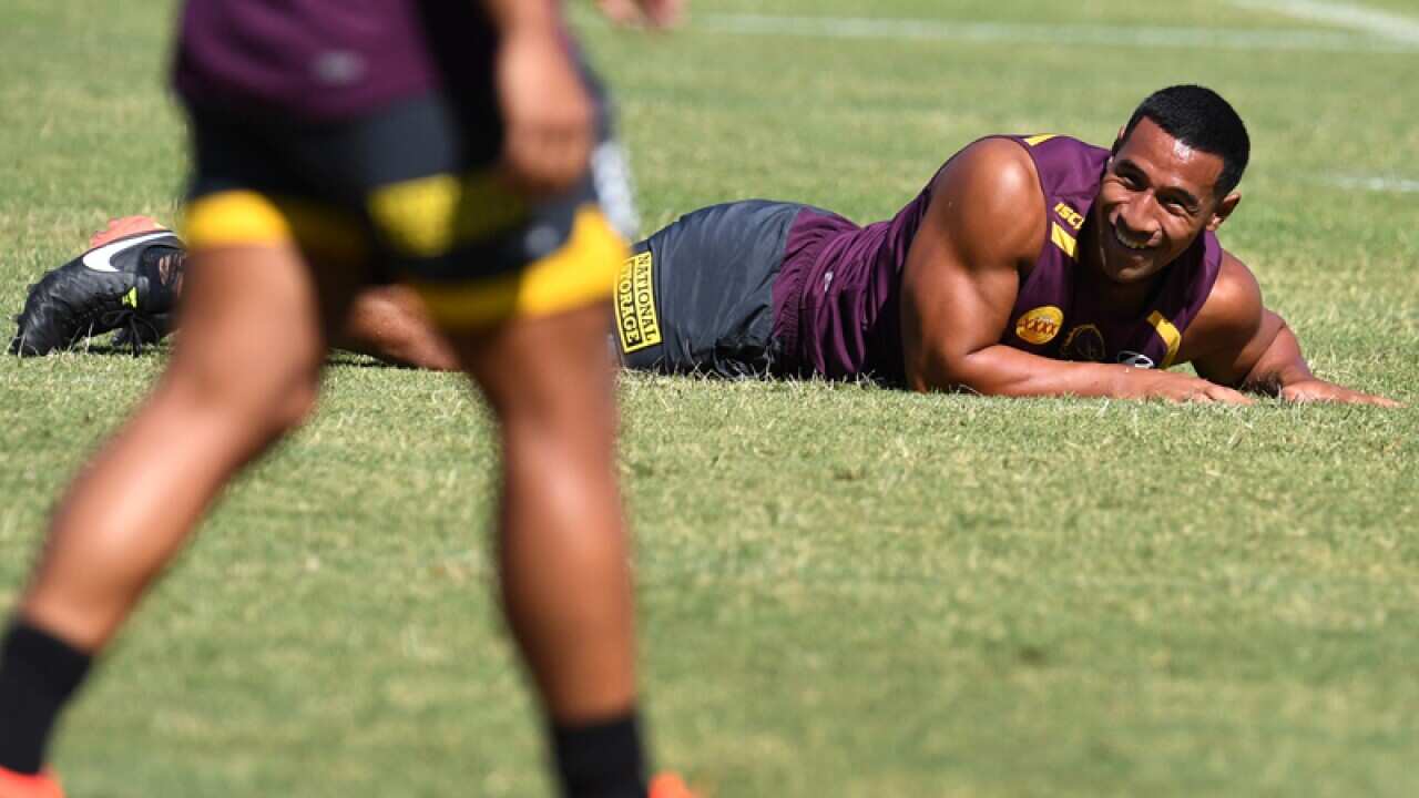 Brisbane Broncos new signing Tautau Moga
