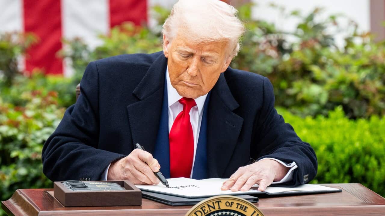 White House "Liberation Day" Reciprocal Tariffs Executive Order Signing