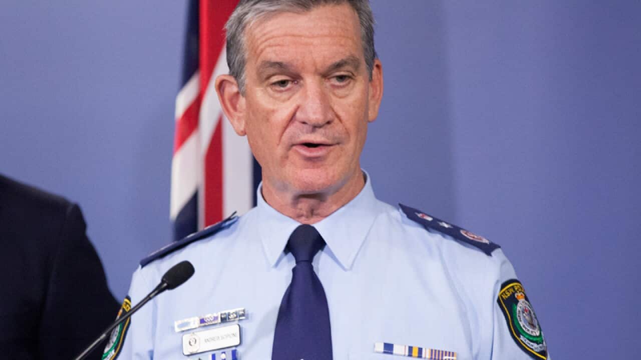 NSW Police Commissioner Andrew Scipione.