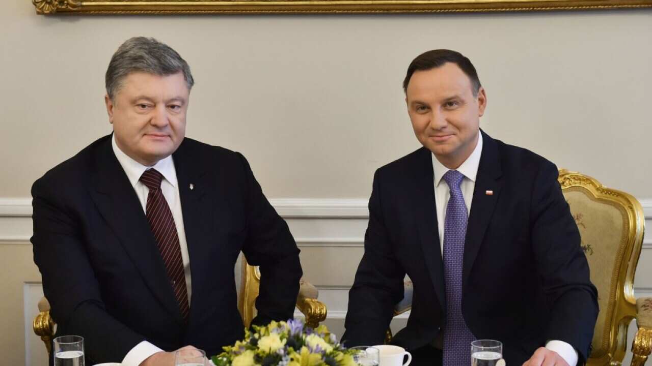 President Petro Poroshenko and President of Poland Andrzej Duda.