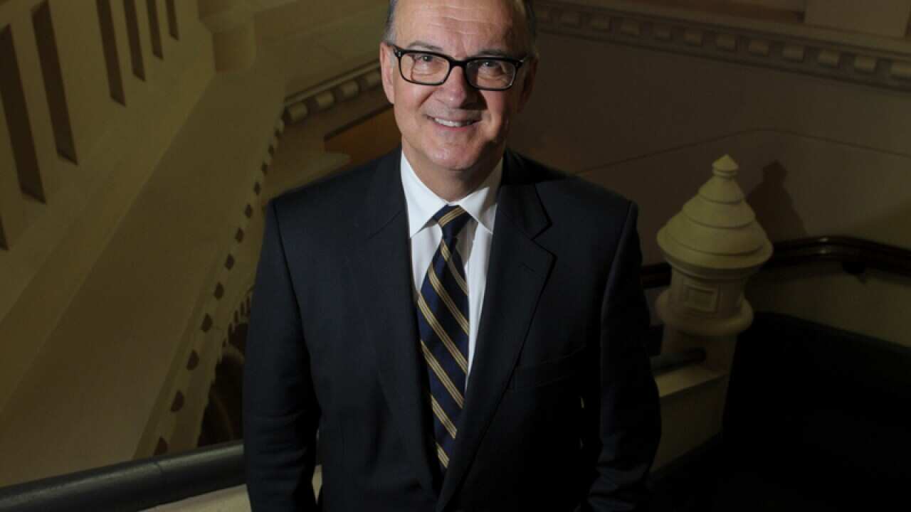 Ziggy Switkowski poses for a portrait in Melbourne.