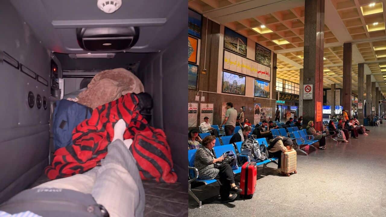 48小时跨越800公里：华人口述撤离冲突下的伊朗德黑兰| SBS Chinese