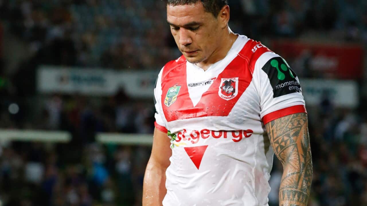 St George Illawarra forward Tyson Frizell