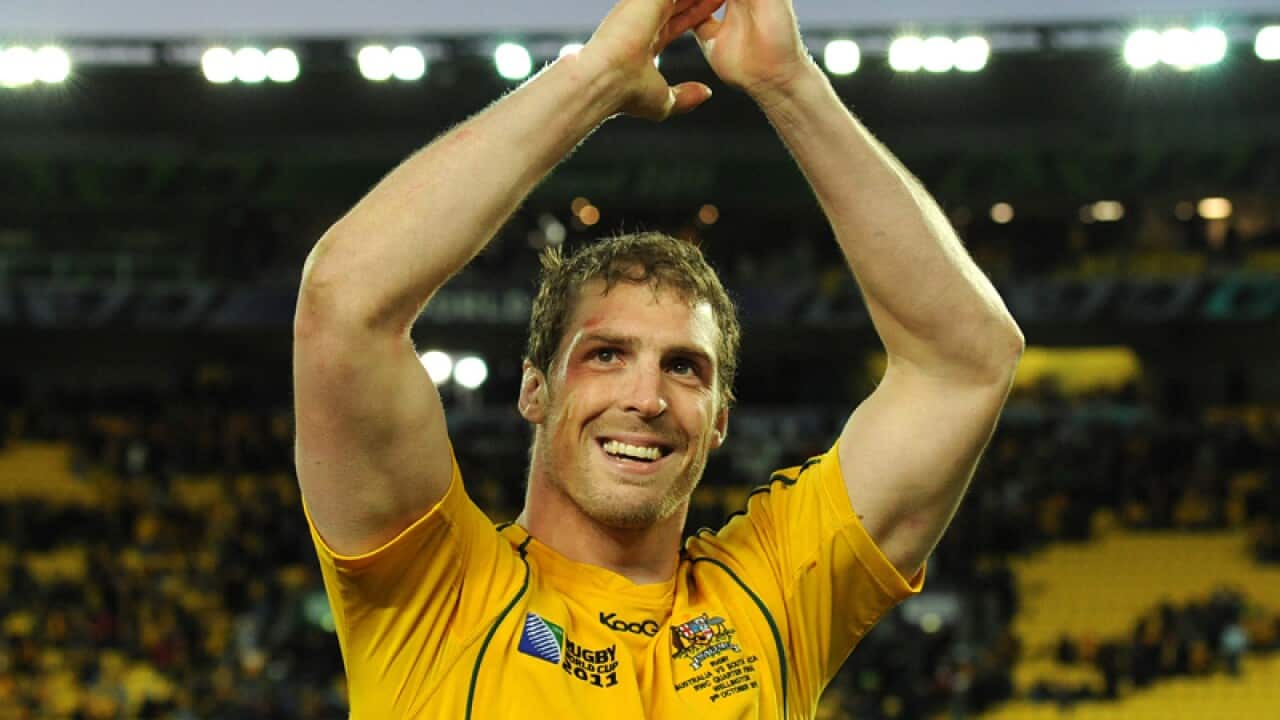 Wallabies player Dan Vickerman