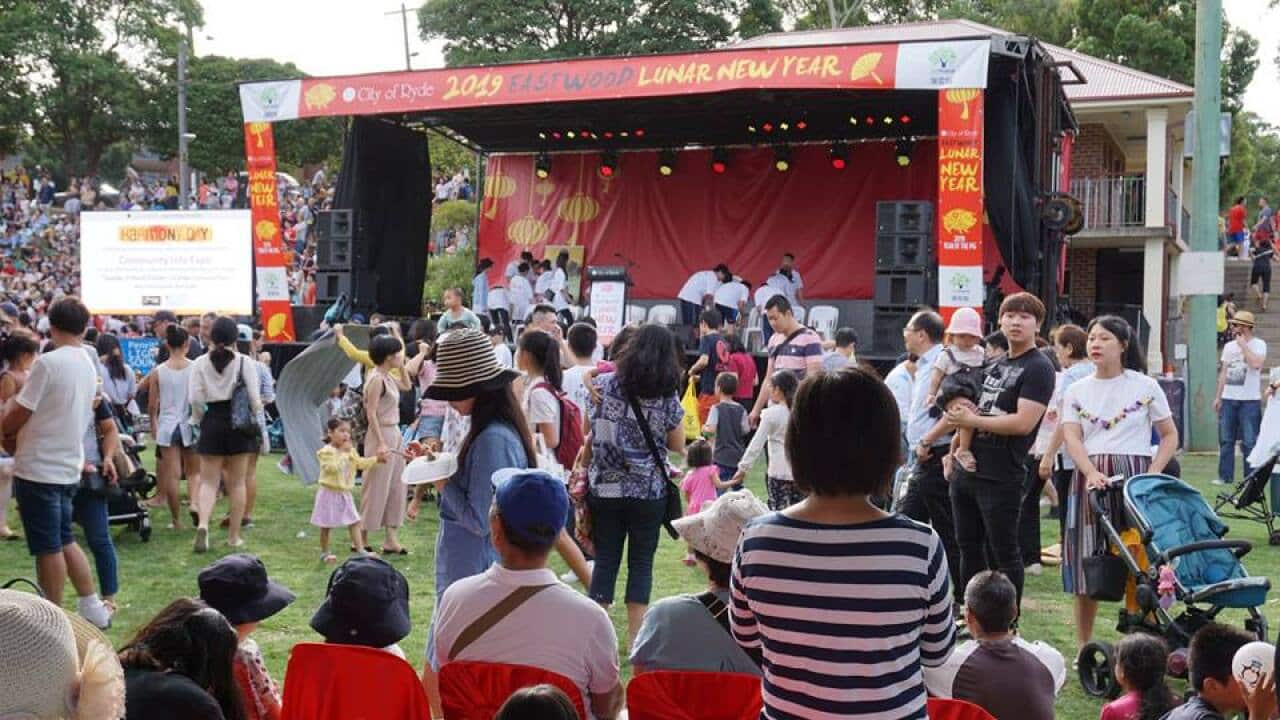 2019 Lunar New Year Celebrations in Eastwood with various cultural events.
