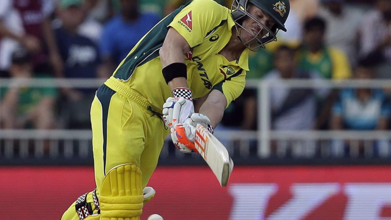 Australian batsman David Warner