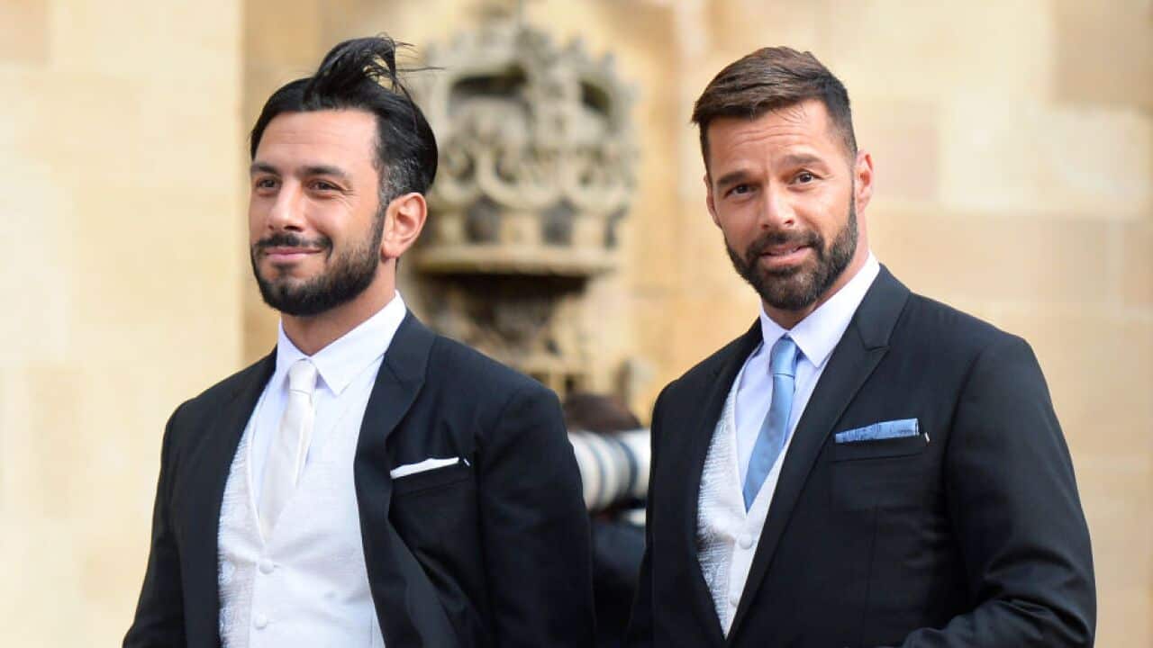 Ricky Martin and his husband Jwan Yosef