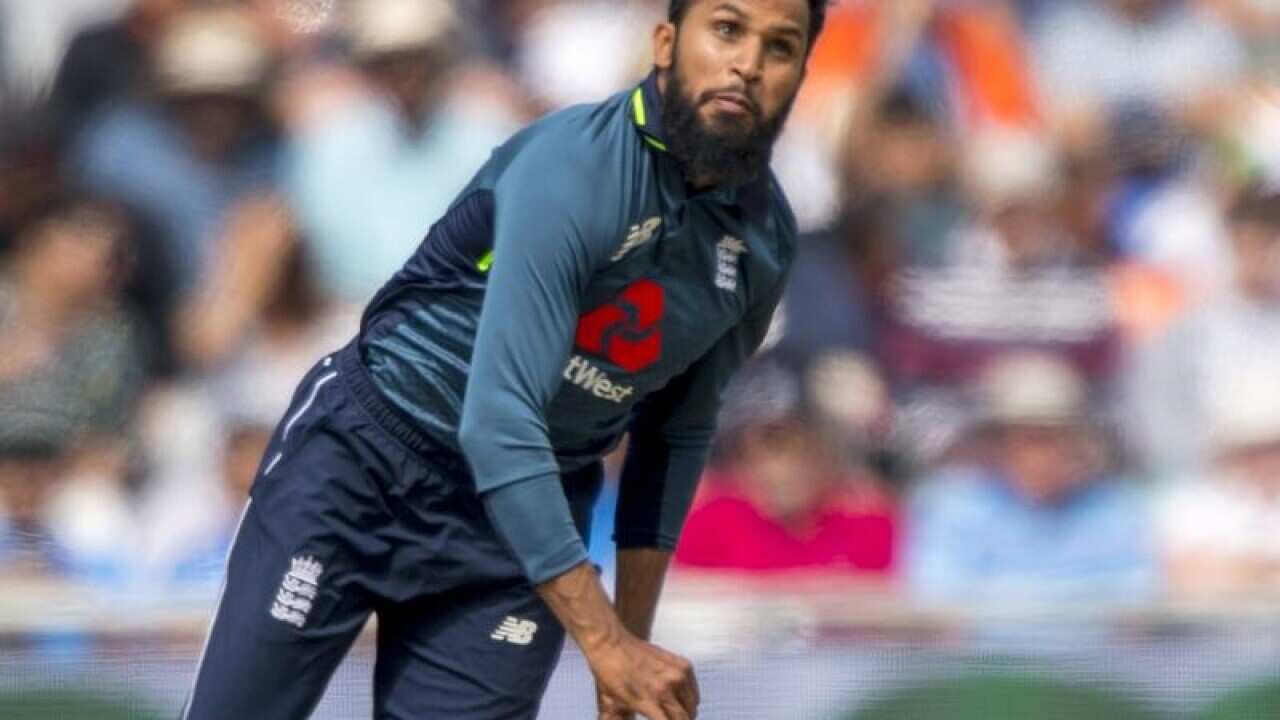 England spinner Adil Rashid