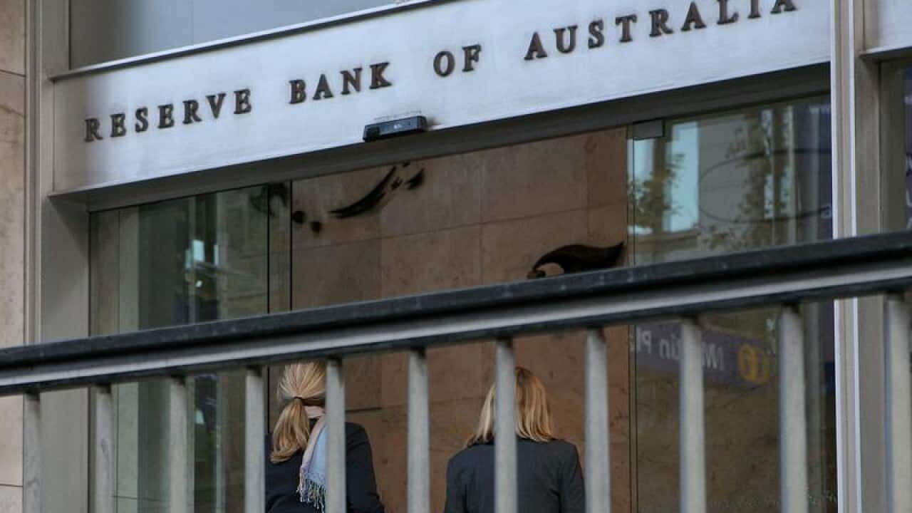 The Reserve Bank of Australia in Martin Place, Sydney.