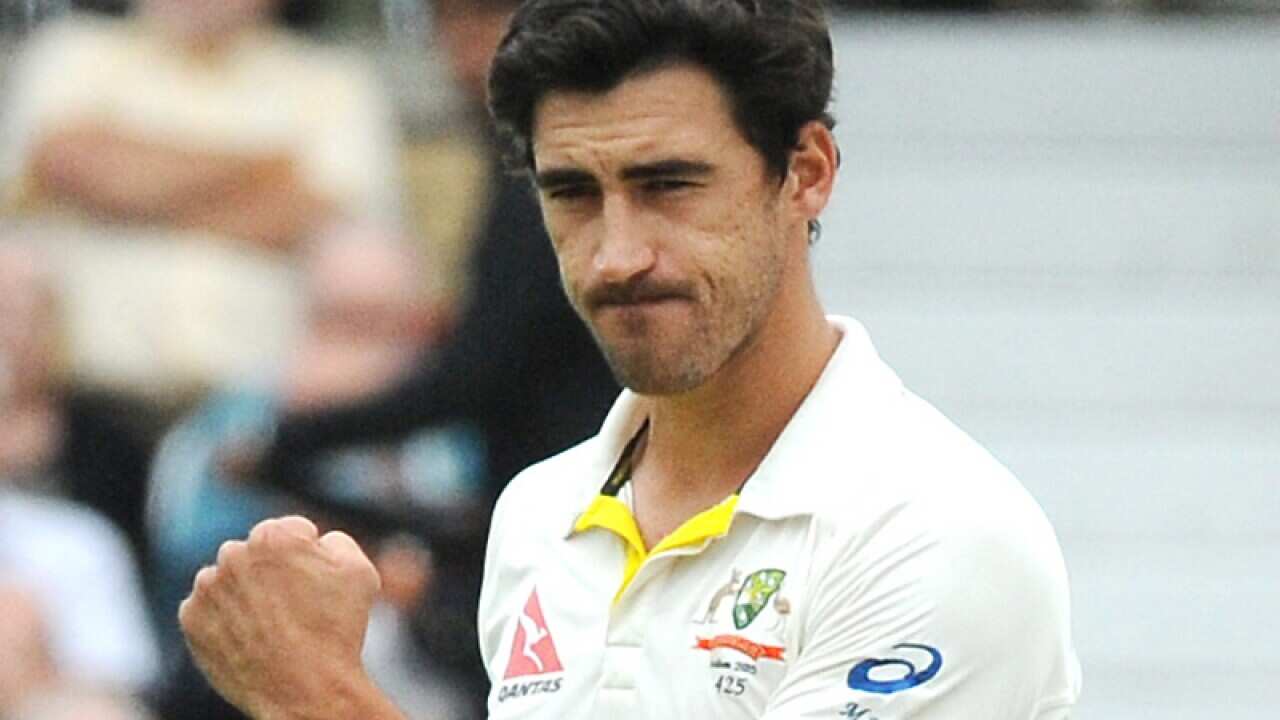 Australia’s Mitchell Starc.