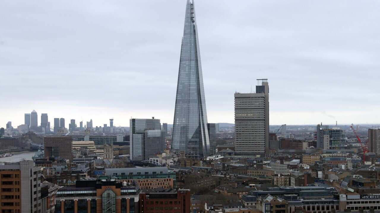 The Shard in London.
