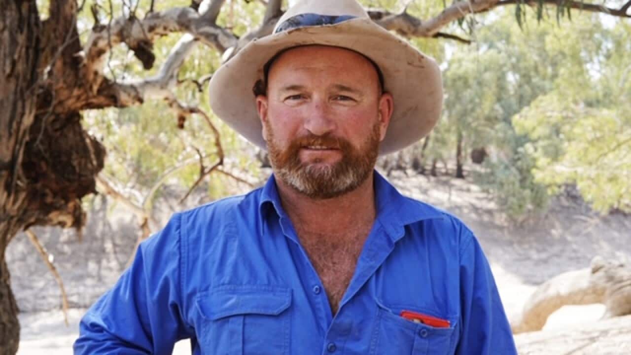 Wayne Smith, a goat and sheep farmer