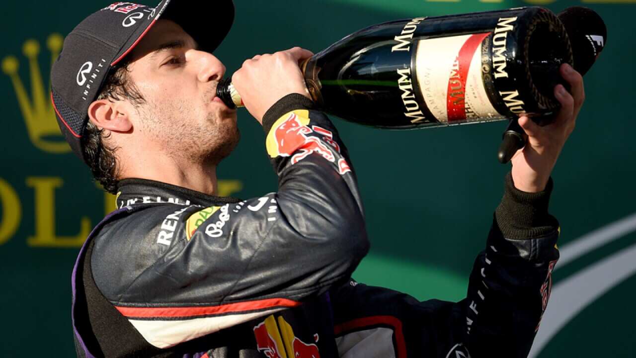 Australian Formula One driver Daniel Ricciardo