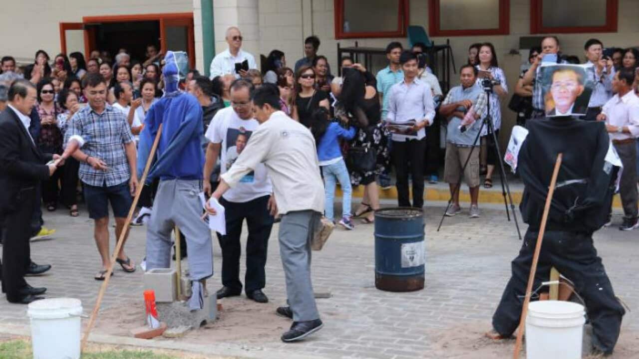 Khmer community in Melbourne prepared to burn Hun Sen effigy