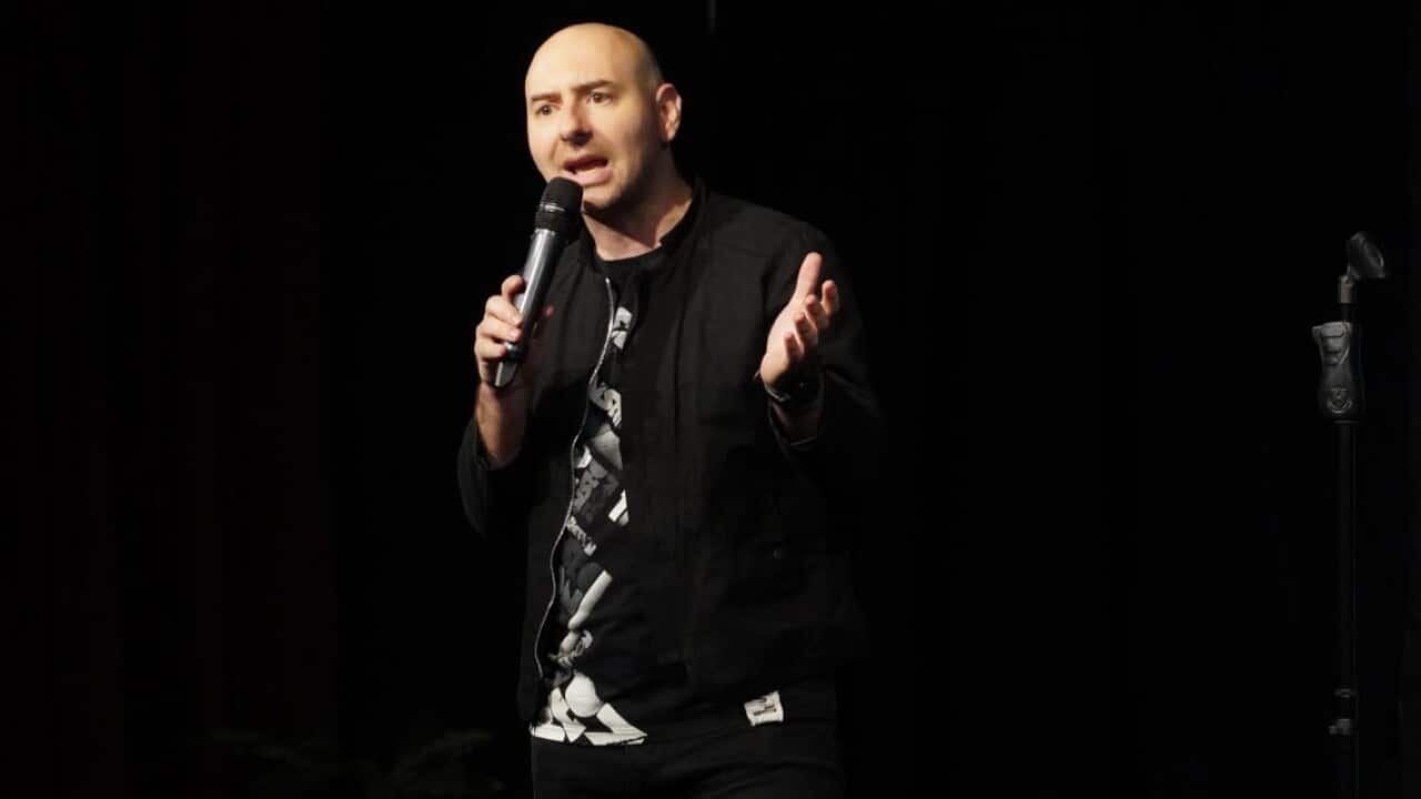 James Liotta sul palco.
