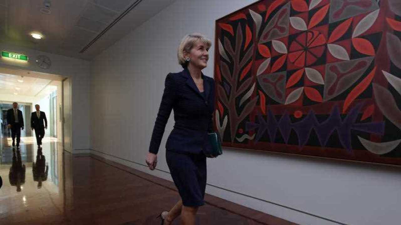 Julie Bishop says she has witnessed behaviour in Canberra that would not be tolerated in any other workplace in Australia.