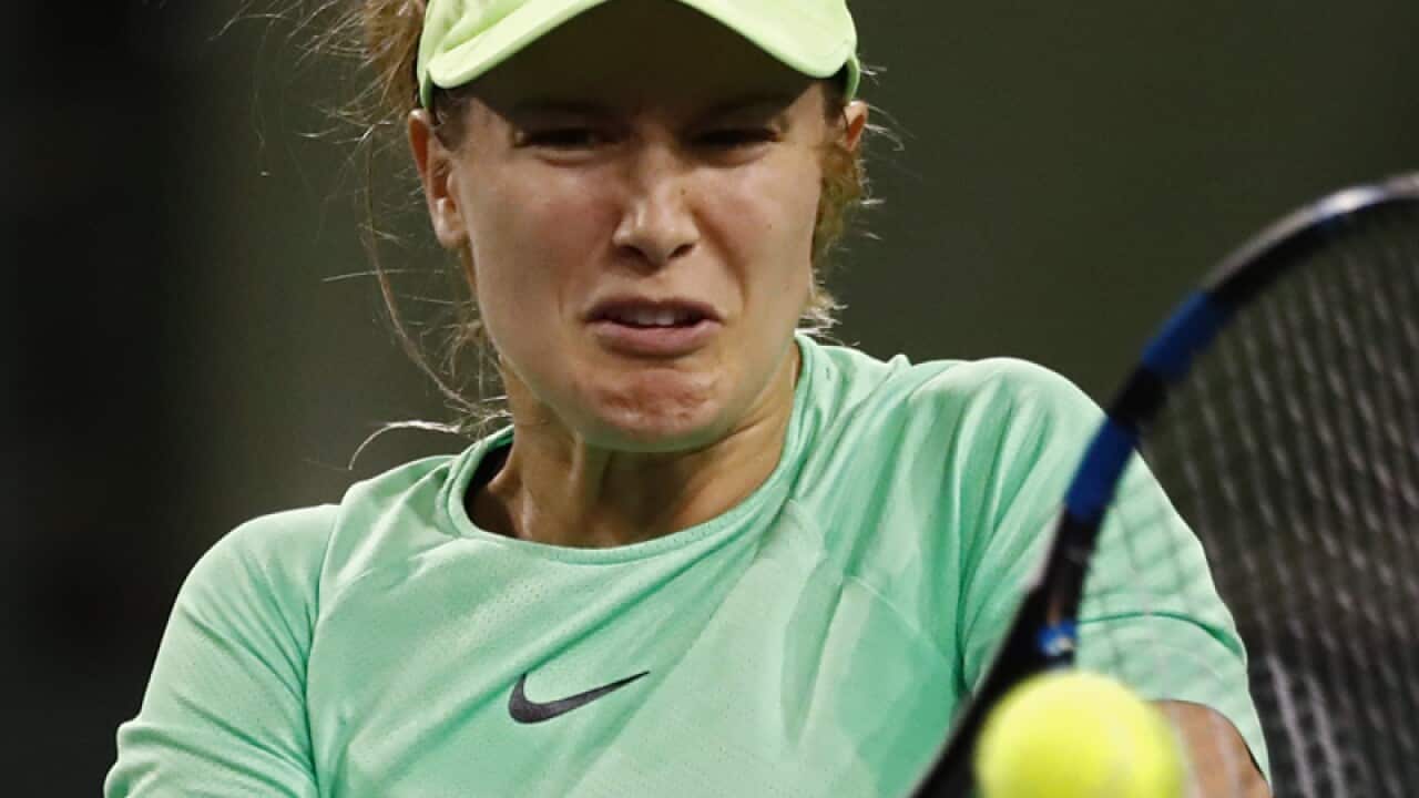 Canadian tennis player Eugenie Bouchard
