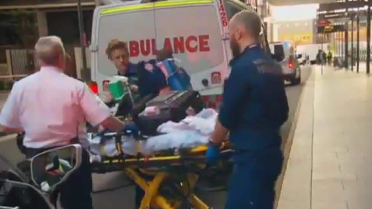 A screenshot of the scene (Ten News)