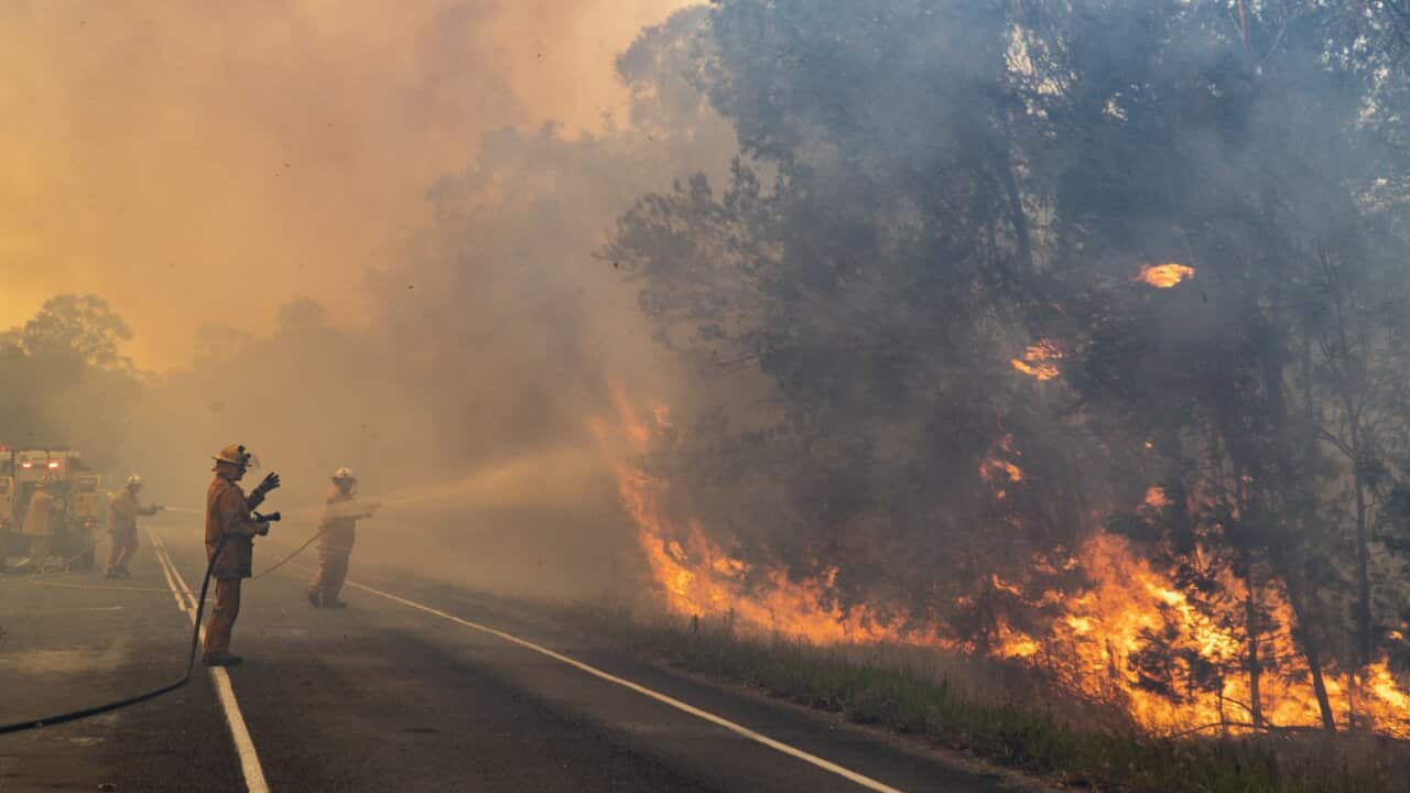 More than 70 fires are still burning across Queensland.