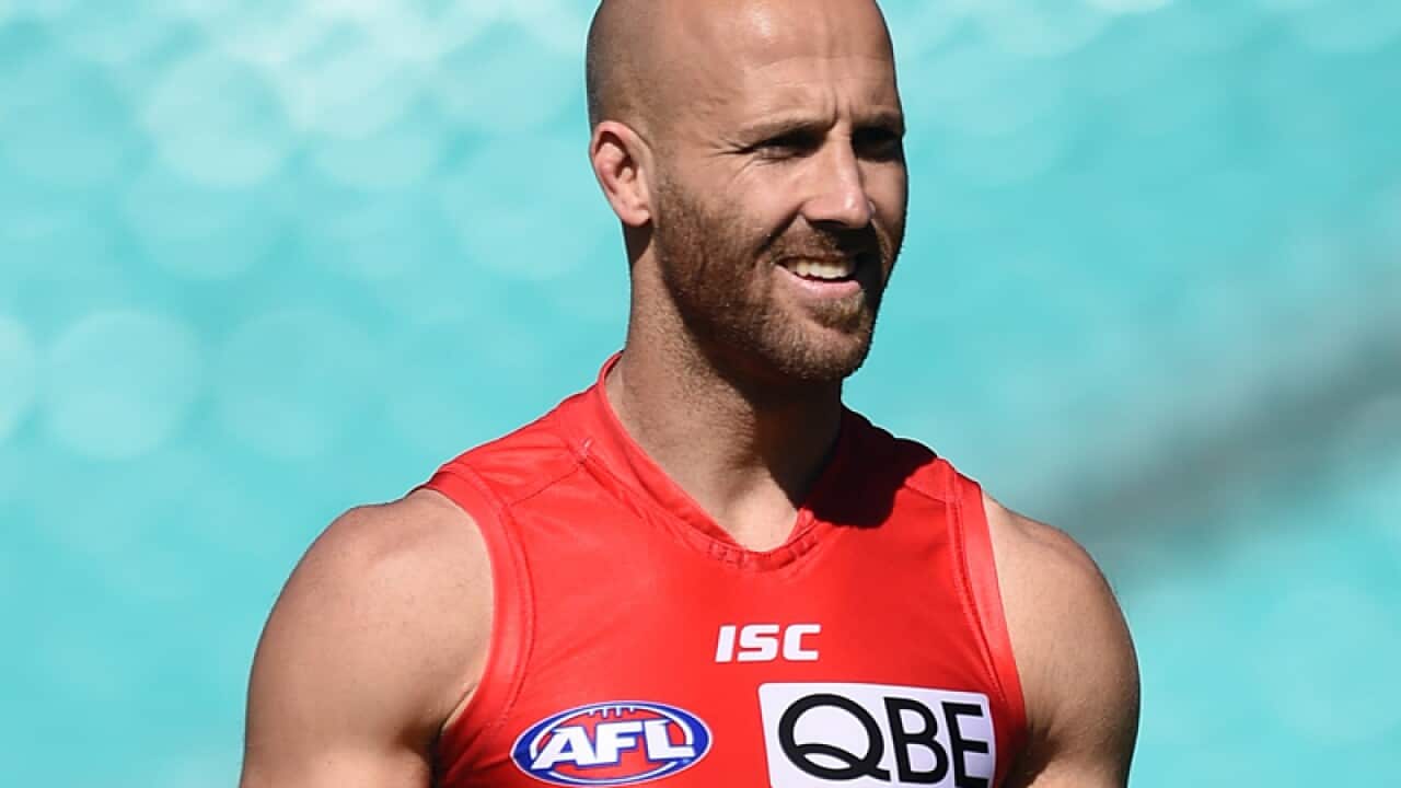 Sydney Swans AFL player Jarrad McVeigh.