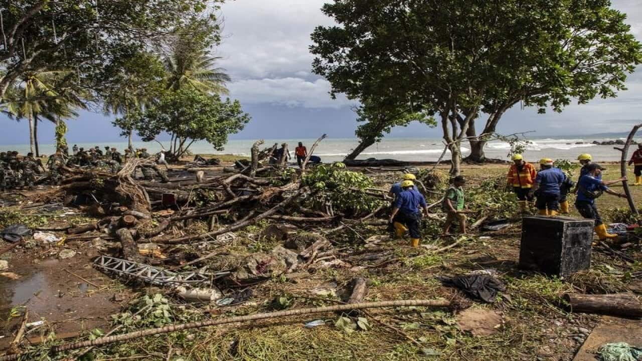 Banten, Indonesia, on December 24, 2018.