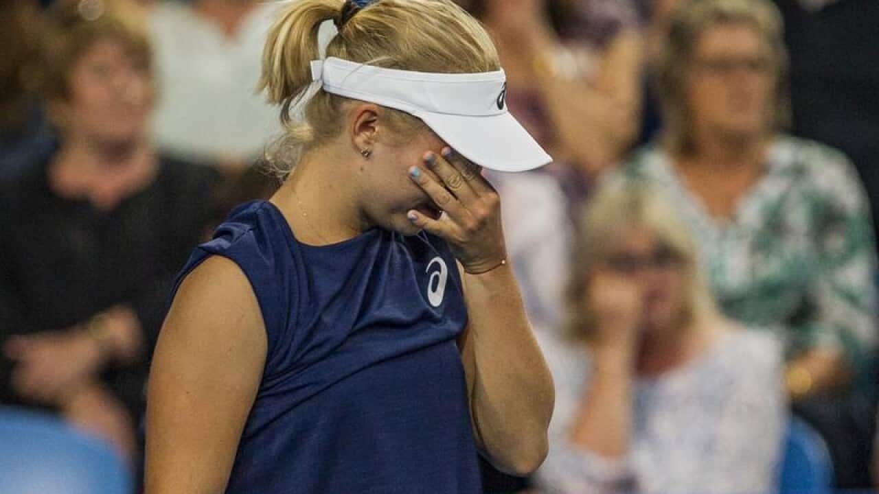 Australian tennis player Daria Gavrilova