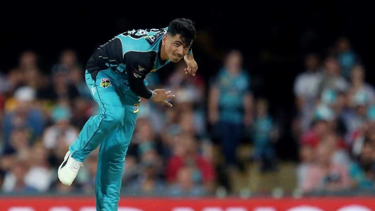 Brisbane Heat spinner Mujeeb Ur Rahman