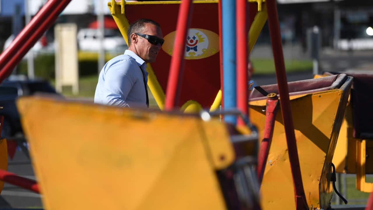 WorkSafe inspectors investigate a carnival ride at Rye