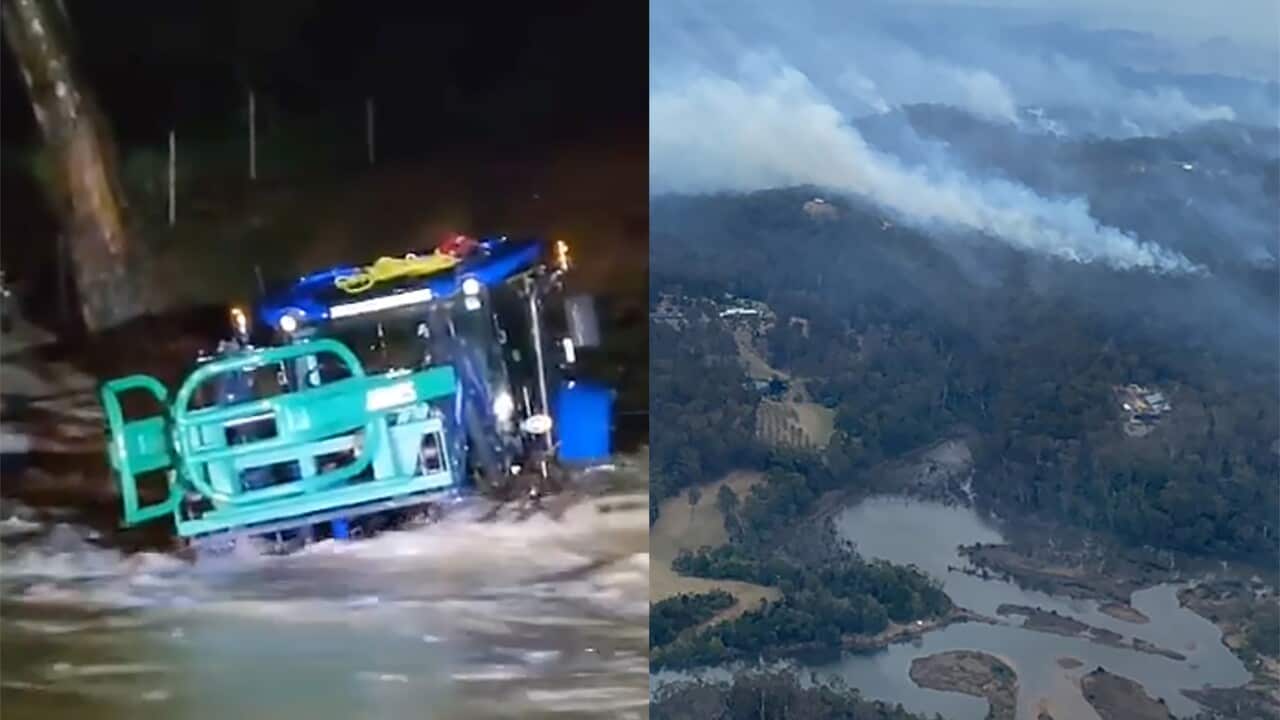 floods and fires
