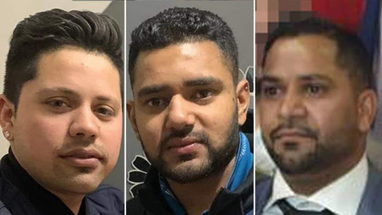Three Indian-origin men stabbed to death in east London.