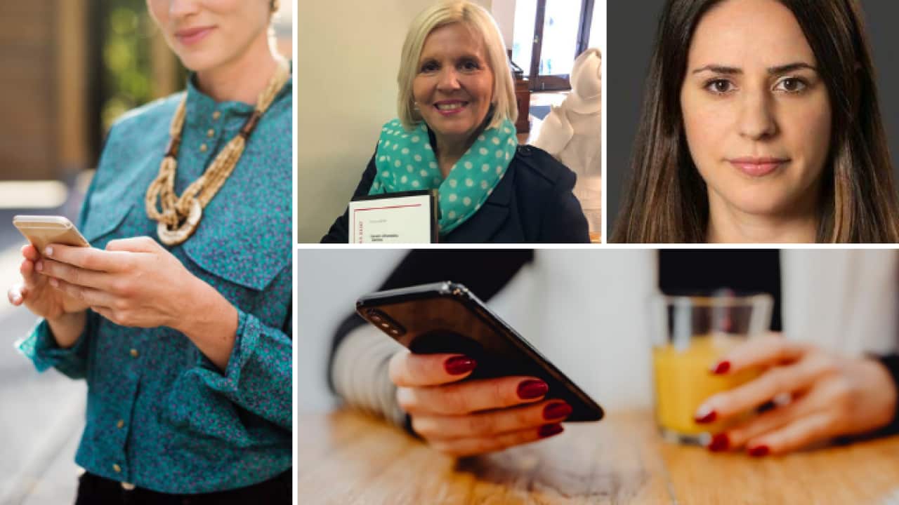 Varvara Ioannou, Food for Thought Network Founder and Chair (Top Left) and Reeny Paraskeva, Enterpreneur (Top Right)