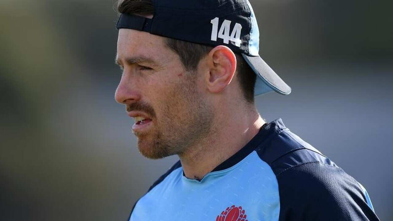 A file image of Bernard Foley of the NSW Waratahs during training.