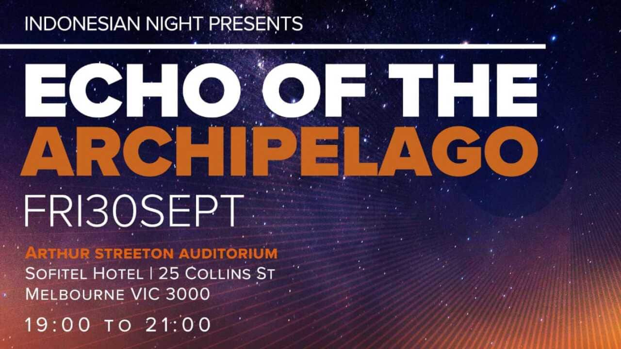 Official flyer of Melbourne Indonesian Festival 2022.